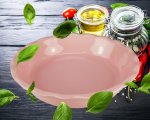 Форма для запекания 23 см розовая