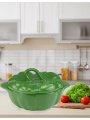 Кокотница для жульена и жаркого тыква зеленая